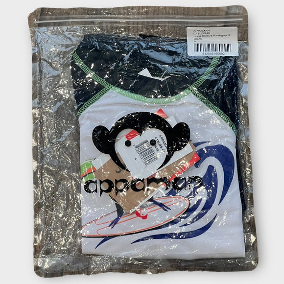 NWT Appaman Surfing Toucan Long Sleeve Rashguard Size 6 - Picture 3 of 5